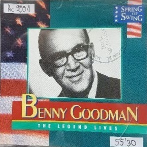 GOODMAN BENNY - Legend Lives, Okładka płyty