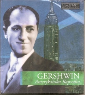 GERSHWIN GEORGE - Amerykańska rapsodia. Okładka płyty