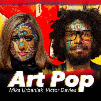 URBANIAK MIKA & DAVIES VICTOR - Art Pop. Okładka płyty