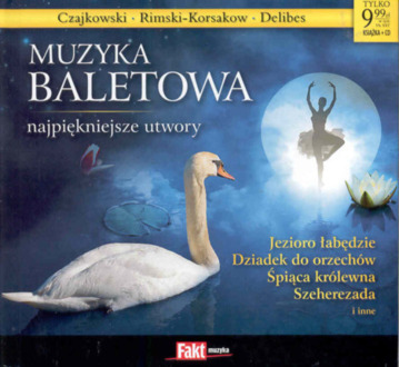 Muzyka baletowa. Okładka płyty