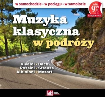 Muzyka klasyczna w podróży. Okładka płyty