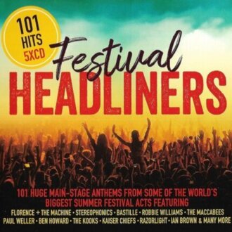 101 Hits. Festival Headliners. Okładka płyty