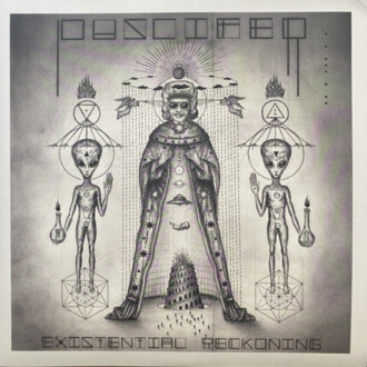 PUSCIFER - Existential Reckoning. Okładka płyty