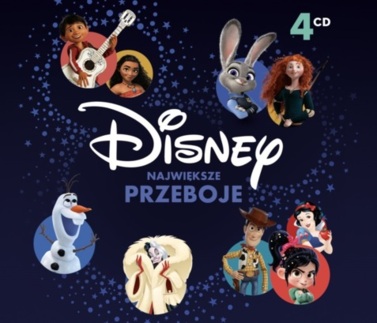Disney. Największe przeboje. Okładka płyty