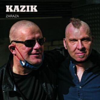 KAZIK - Zaraza. Okładka płyty