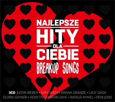 Najlepsze Hity dla Ciebie. Breakup Songs. Okładka płyty