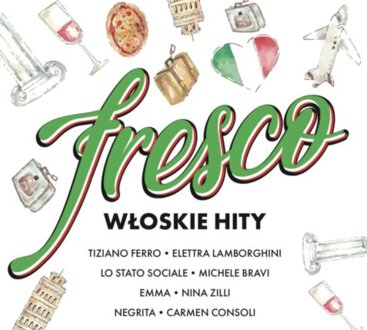 Fresco. Włoskie hity. Okładka płyty