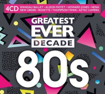 Greatest Ever Decade 80's. Okładka płyty