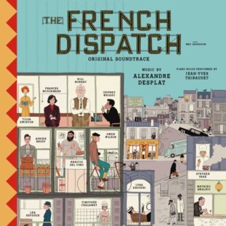 DESPLAT ALEXANDRE - French Dispatch. Okładka płyty