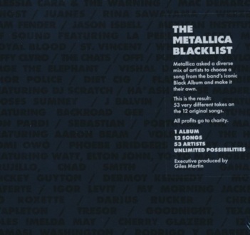Metallica Blacklist. Okładka płyty
