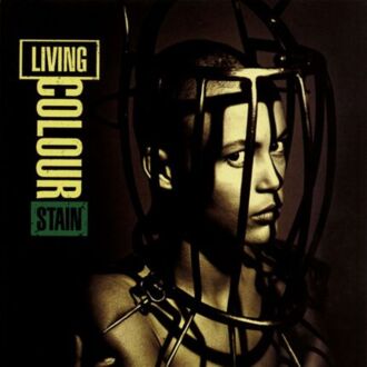 LIVING COLOUR - Stain. Okładka płyty