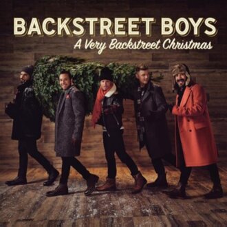 BACKSTREET BOYS - A Very Backstreet Christmas. Okładka płyty
