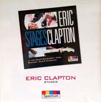 CLAPTON ERIC - Stages (Spectrum). Okładka płyty