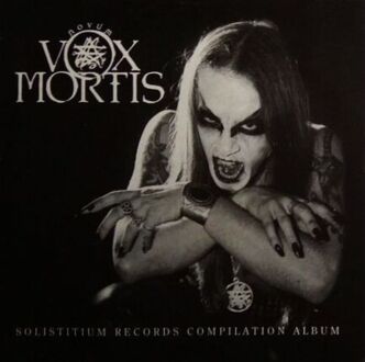 Solistitium Records Compilation Album (Novum Vox Mortis). Okładka płyty