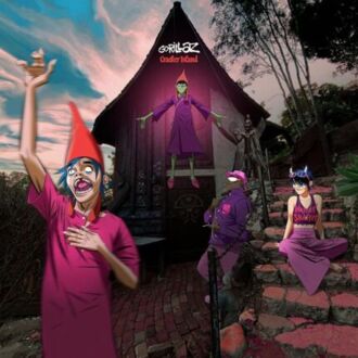 GORILLAZ - Cracker Island. Okładka płyty
