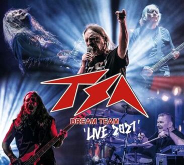TSA DREAM TEAM - Live 2021. Okładka płyty