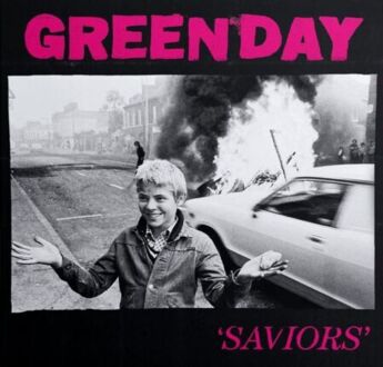 GREEN DAY - Saviors. Okładka płyty