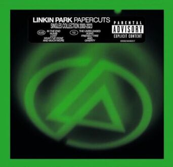 LINKIN PARK - Papercuts. Singles Collection 2000-2023. Okładka płyty