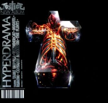 JUSTICE - Hyperdrama. Okładka płyty