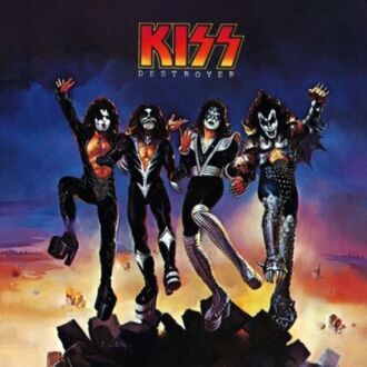 KISS - Destroyer. Okładka płyty