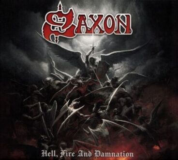 SAXON - Hell, Fire And Damnation. Okładka płyty