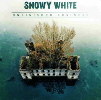 SNOWY WHITE - Unfinished Business. Okładka płyty