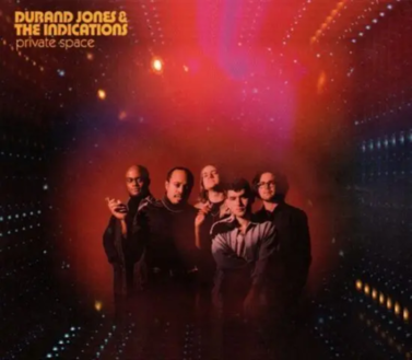 JONES DURAND & THE INDICATIONS - Private Space. Okładka płyty