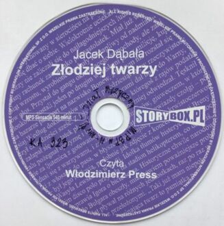 DĄBAŁA JACEK - ZŁODZIEJ TWARZY