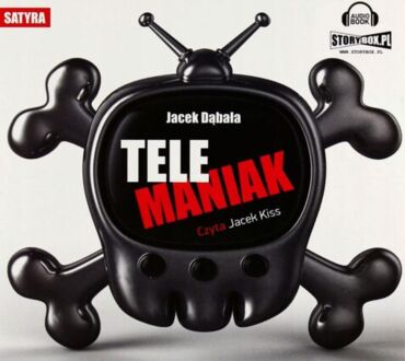DĄBAŁA JACEK - TELEMANIAK. okładka książki audio