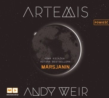 WEIR ANDY - ARTEMIS. okładka książki audio