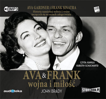 BRADY JOHN - AVA & FRANK. WOJNA I MIŁOŚĆ. okładka ksiązki audio