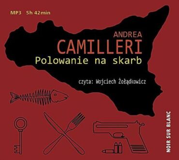 CAMILLERI ANDREA – KOMISARZ MONTALBANO 16. POLOWANIE NA SKARB. okładka ksiązki audio