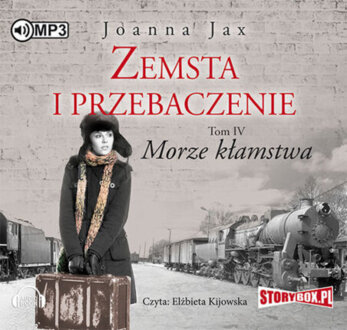 JAX JOANNA - ZEMSTA I PRZEBACZENIE 4. MORZE KŁAMSTWA. okładka ksiązki audio