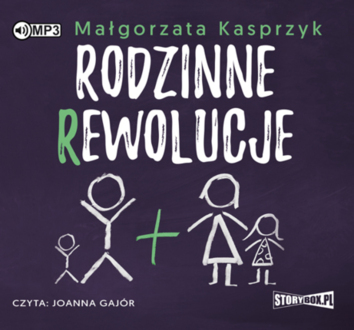 KASPRZYK MAŁGORZATA - RODZINNE REWOLUCJE. okładka ksiązki audio