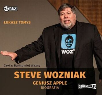 TOMYS ŁUKASZ - STEVE WOZNIAK. GENIUSZ APPLE. okładka książki audio