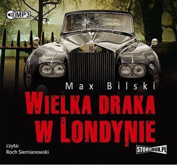 BILSKI MAX - PODRÓŻE ZE ŚMIERCIĄ 4. WIELKA DRAKA W LONDYNIE. okładka ksiązki audio