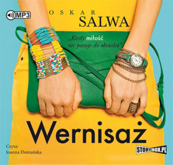 SALWA OSKAR - WERNISAŻ. okładka ksiązki audio