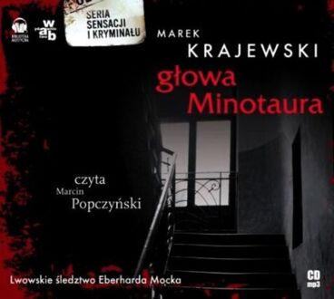 KRAJEWSKI MAREK - EBERHARD MOCK 6. GŁOWA MINOTAURA. okładka książki audio