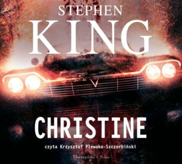 KING STEPHEN - CHRISTINE. okładka książki audio