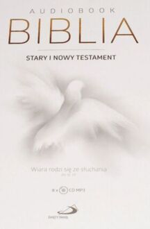 BIBLIA STARY I NOWY TESTAMENT. okładka książki audio