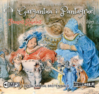 RABELAIS FRANCOIS - GARGANTUA I PANTAGRUEL. okładka książki audio