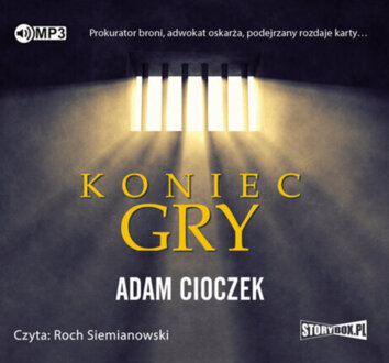CIOCZEK ADAM - KONIEC GRY. okładka książki audio