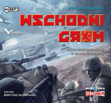 PAWEŁEK JAKUB - PRZYMIERZE 1. WSCHODNI GROM. okladka ksiązki audio