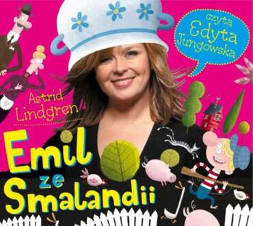 LINDGREN ASTRID - EMIL ZE SMALANDII 1. EMIL ZE SMALANDII. okładka ksiązki audio