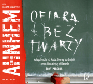 AHNHEM STEFAN - FABIAN RISK 1. OFIARA BEZ TWARZY. okładka książki audio