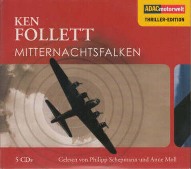 FOLLETT KEN - MITTERNACHTSFALKEN. okładka książki audio