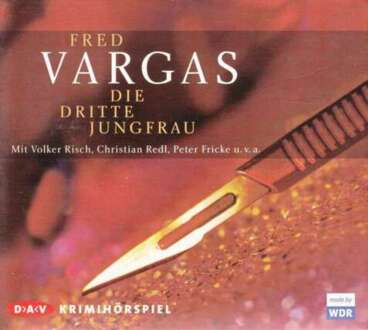 VARGAS FRED - DIE DRITTE JUNGFRAU. okładka książki audio