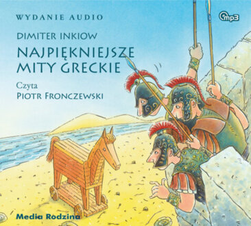 INKIOW DIMITER - NAJPIĘKNIEJSZE MITY GRECKIE. okładka książki audio