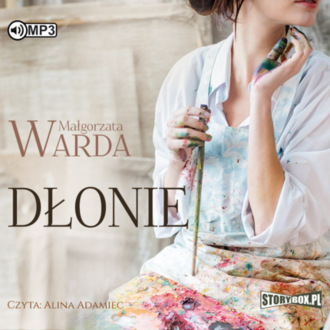WARDA MAŁGORZATA - DŁONIE. okładka ksiązki audio