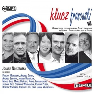 NOJSZEWSKA JOANNA - KLUCZ FRANCUSKI. okładka książki audio